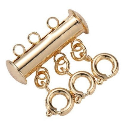 Layered Necklace Connector-Boldness with a Bun