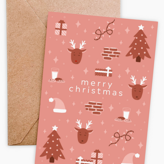 Christmas Card x Elyse Breanne Design-Boldness with a Bun