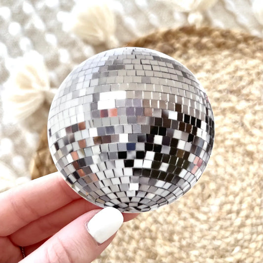 Disco Ball Sticker-Boldness with a Bun